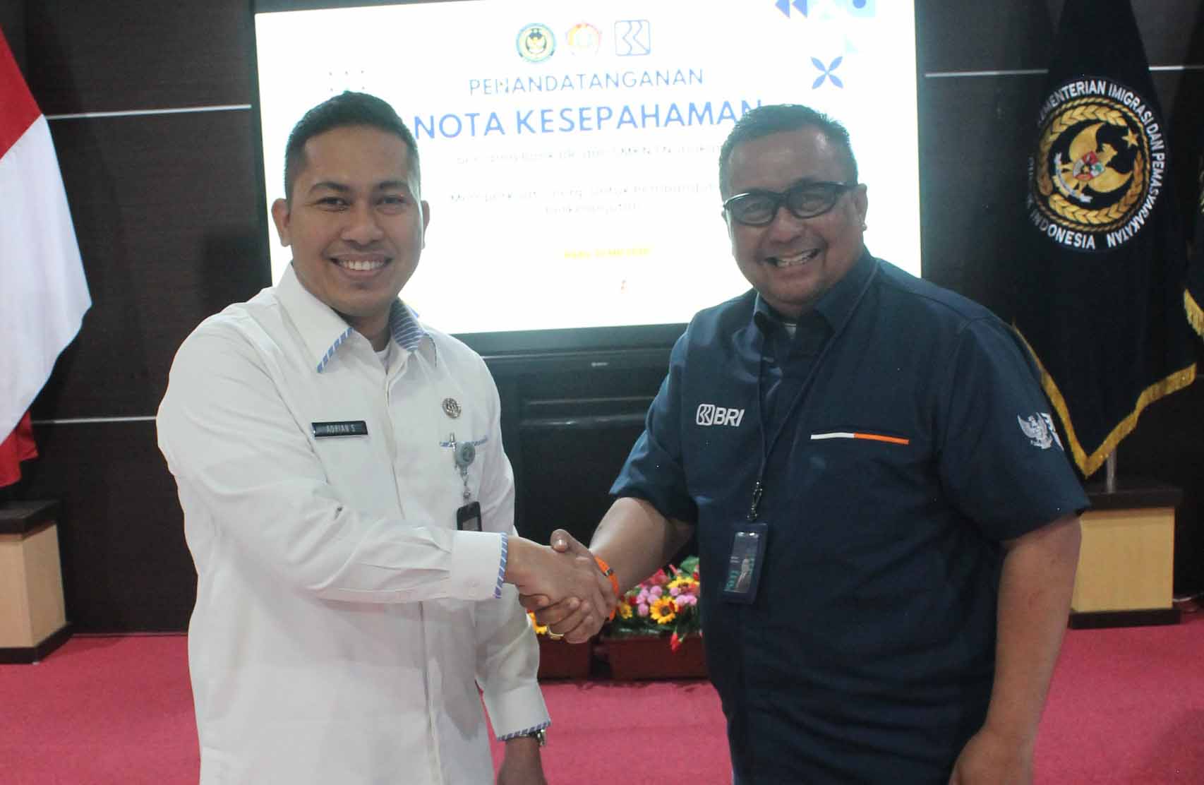 Sinergi untuk Masa Depan, Imigrasi, BRI dan SMK Negeri 1 Nunukan Bersatu dalam MoU