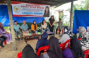 Legislator Termuda Se Indonesia Kembali Ke Dapil Sosialisasikan Empat Pilar MPR RI