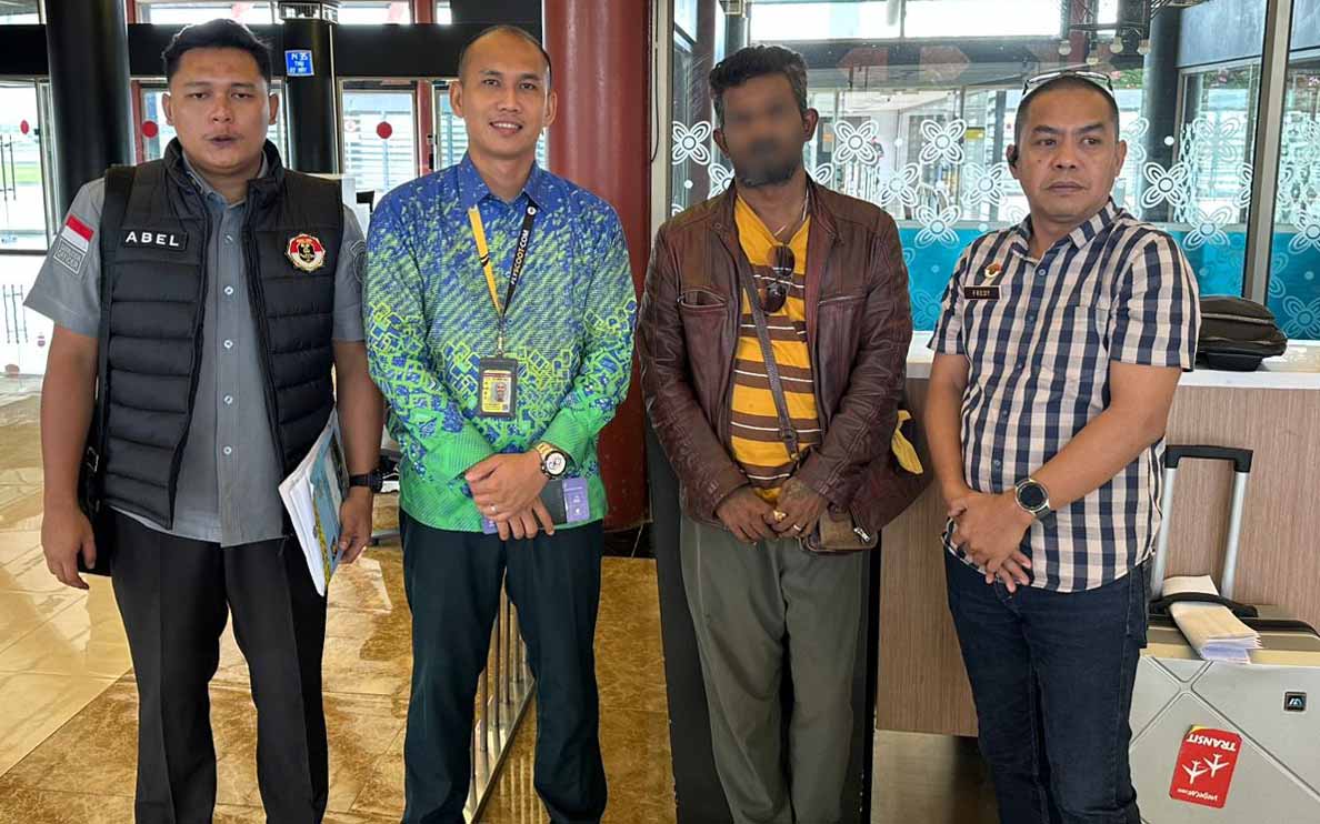 Tindak Tegas Pelanggar Izin Tinggal, Imigrasi Nunukan Deportasi WNA India