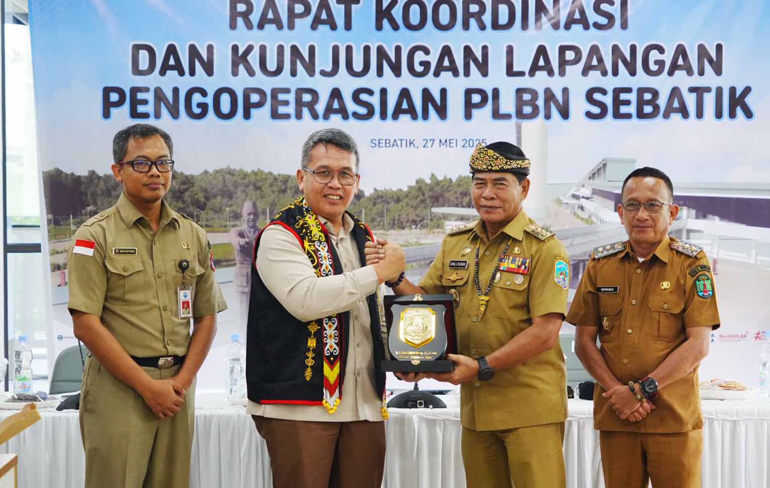 Gubernur Kaltara Hadiri Rakor Strategis Pengoperasian PLBN Sebatik: Wujudkan Layanan Prima dan Penguatan Kedaulatan di Perbatasan