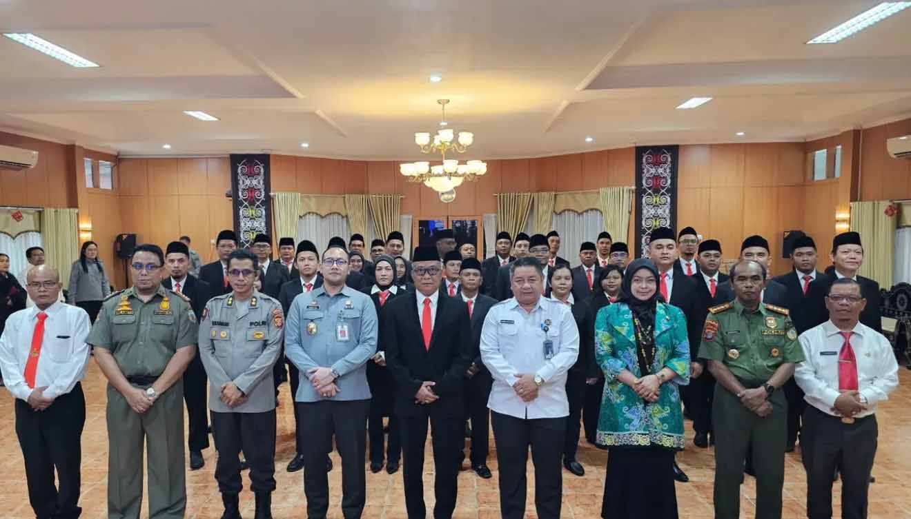 Kakanwil Kemenkum Kaltim Lantik 32 PPNS Kaltara