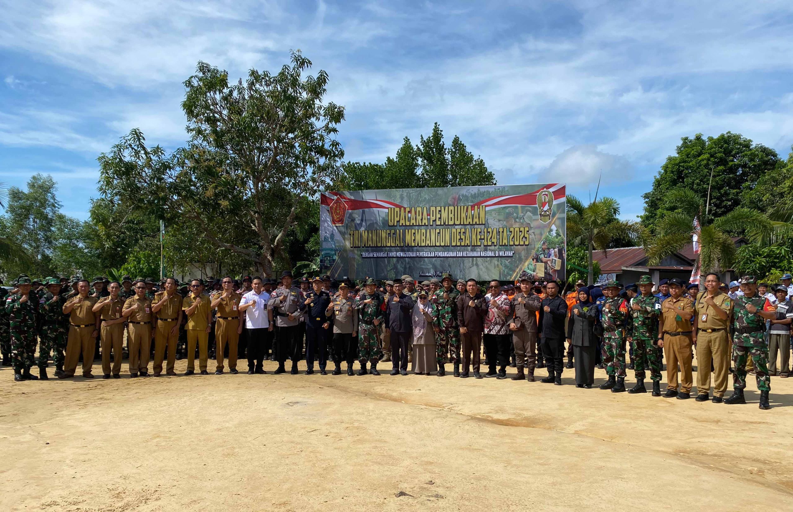 Wakil Ketua DPRD Apresiasi Program TMMD Untuk Masyarakat Nunukan