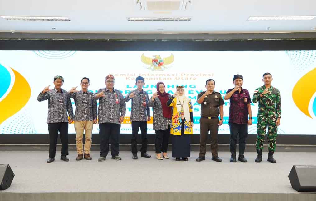 Peluncuran Monev KIP 2025, Pemprov Apresiasi Program Komisi Infomasi Kaltara