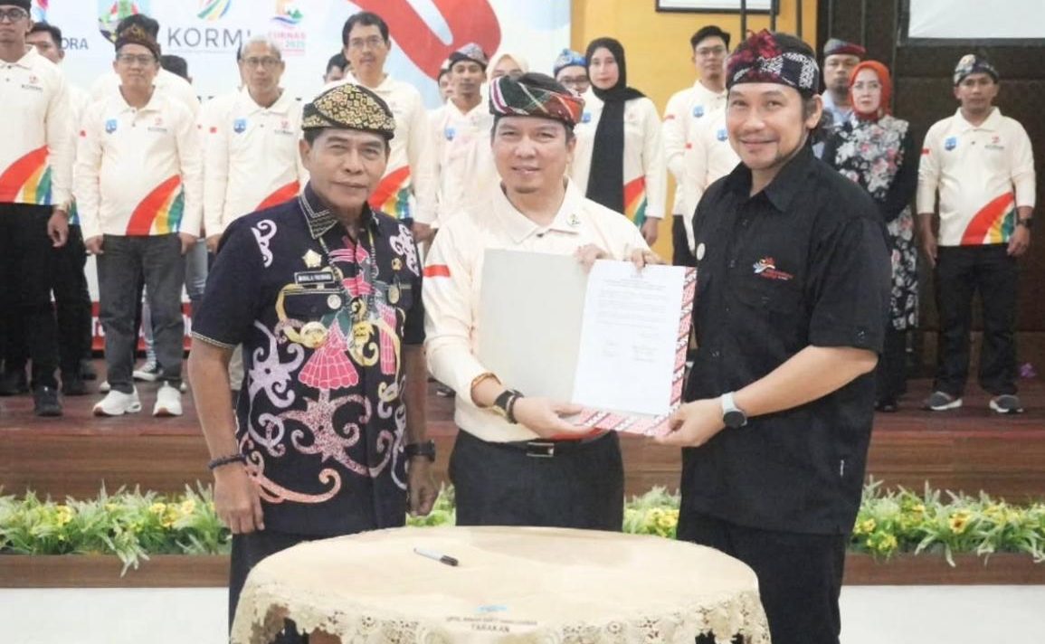 Achmad Djufrie Pimpin Kormi Kaltara Periode 2025-2029