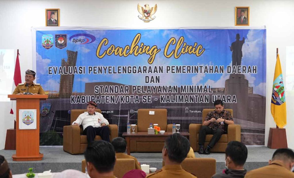 Wagub Dorong Evaluator Tingkatkan Kualitas Penyusunan LPPD dan SPM Kaltara