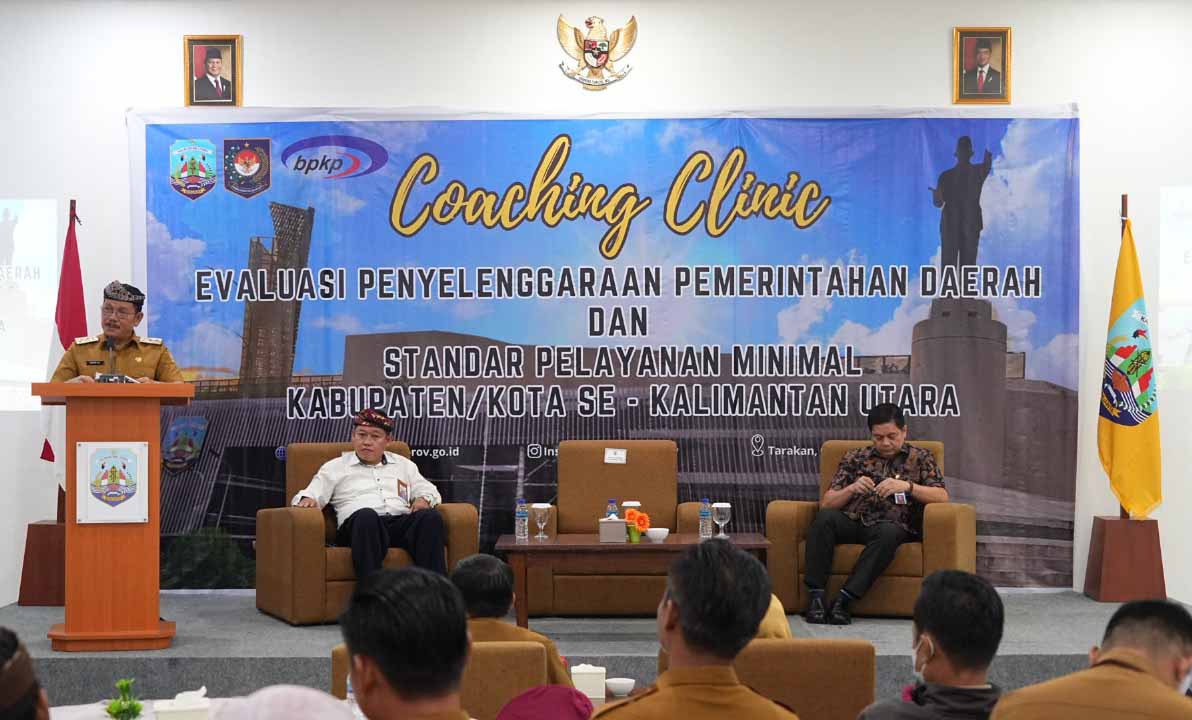 Wagub Dorong Evaluator Tingkatkan Kualitas Penyusunan LPPD dan SPM Kaltara