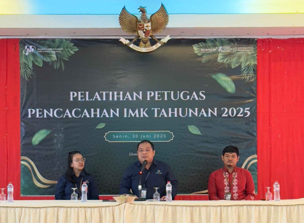 BPS Nunukan Buka Pelatihan Survei Industri Kecil dan Mikro Tahunan