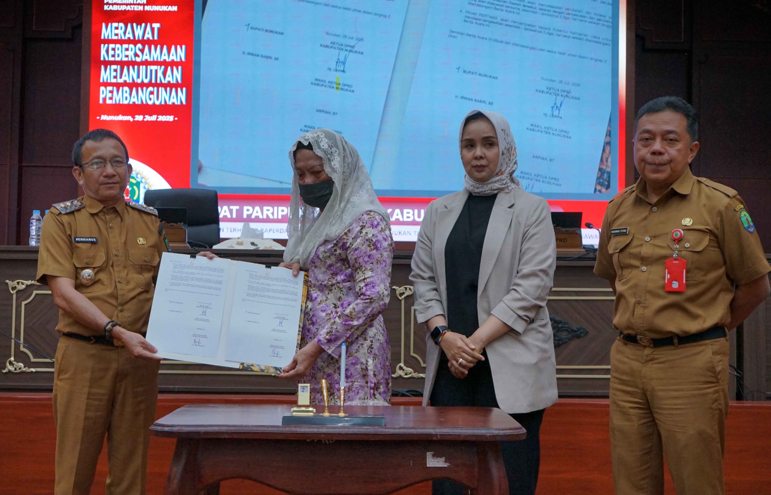 DPRD Nunukan Setujui Raperda RPJMD 2025-2029 dan LKPj APBD 2024