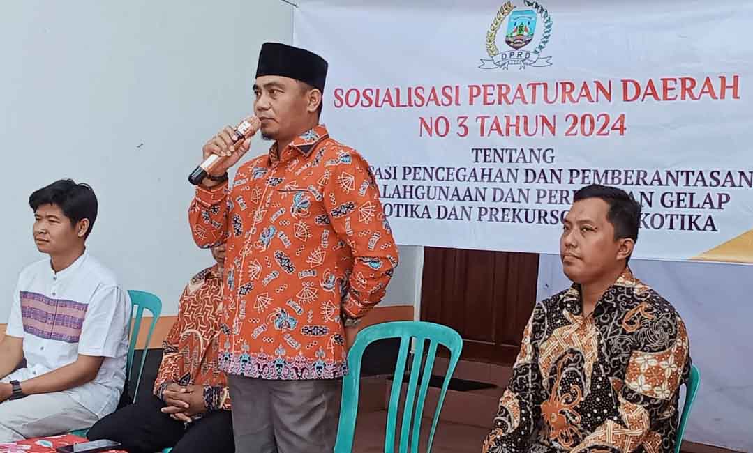 Anggota DPRD Kaltara Dapil Nunukan H. Ladullah Menggelar Kegiatan Sosper Nomor 3 Tahun 2024
