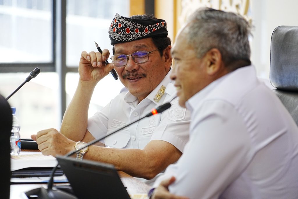 Wagub Paparkan Perkembangan Kaltara Kepada Staf Ahli Menkopolkam RI