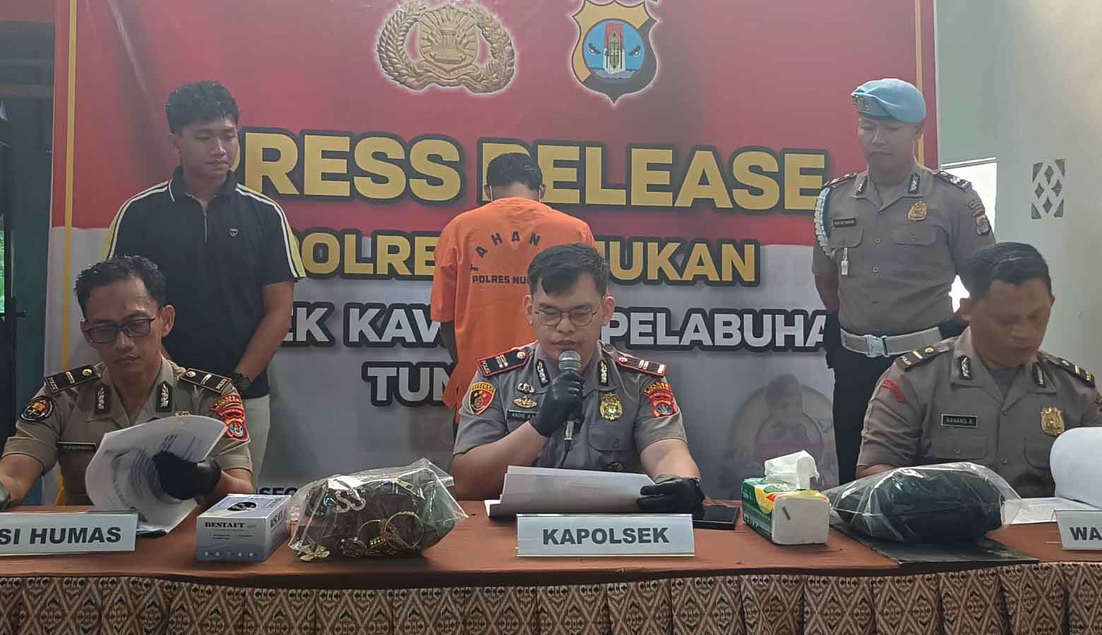 Pelaku Curat di Salah satu Hotel Nunukan : Hendak Lamar Kekasih, Berakhir di Balik Jeruji Besi