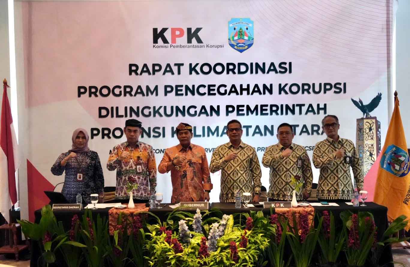 Gubernur Instruksikan Perangkat Daerah Penuhi Indikator MCSP KPK RI