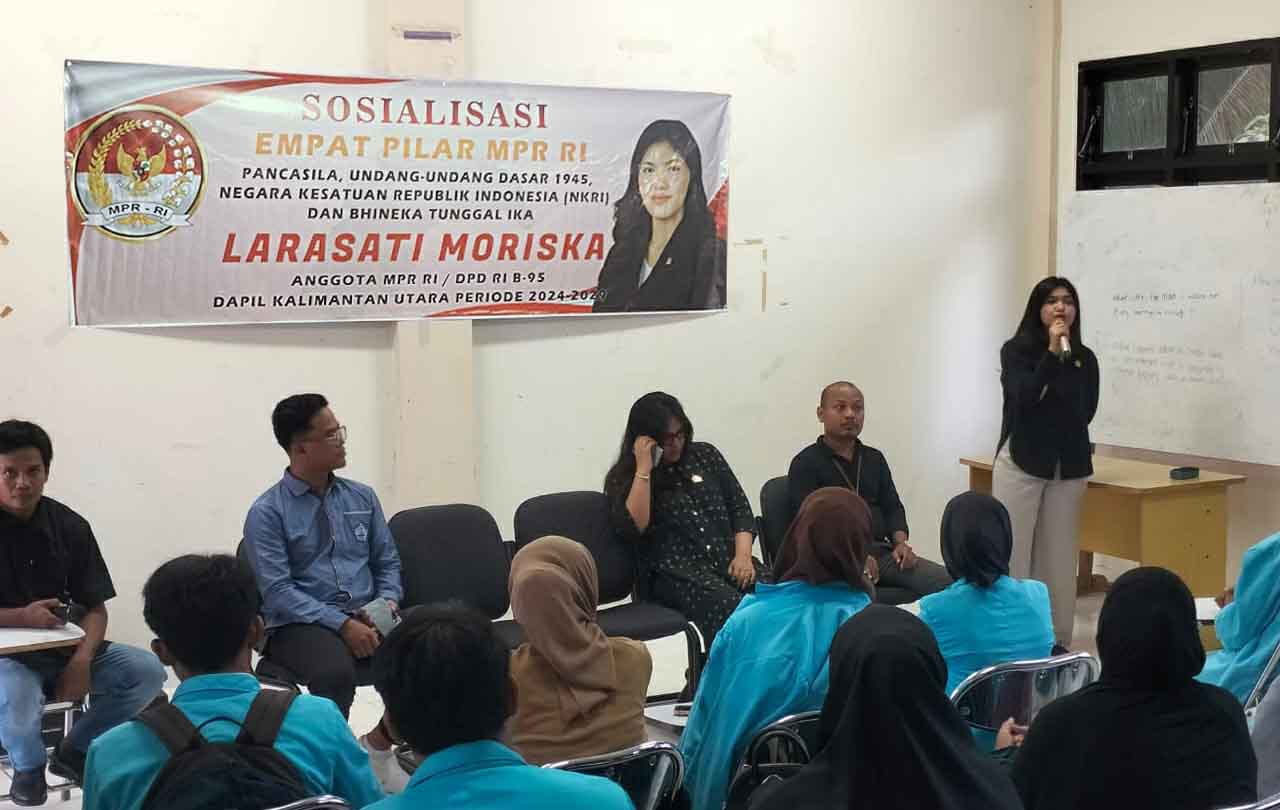 Larasati Moriska Sosialisasikan Empat Pilar Kebangsaan di Kalangan Mahasiswa