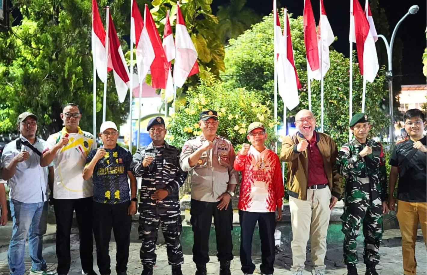 Sambut HUT RI ke-80, Pemkab Nunukan Gelar Apel dan Bagi Bendera Merah Putih Gratis