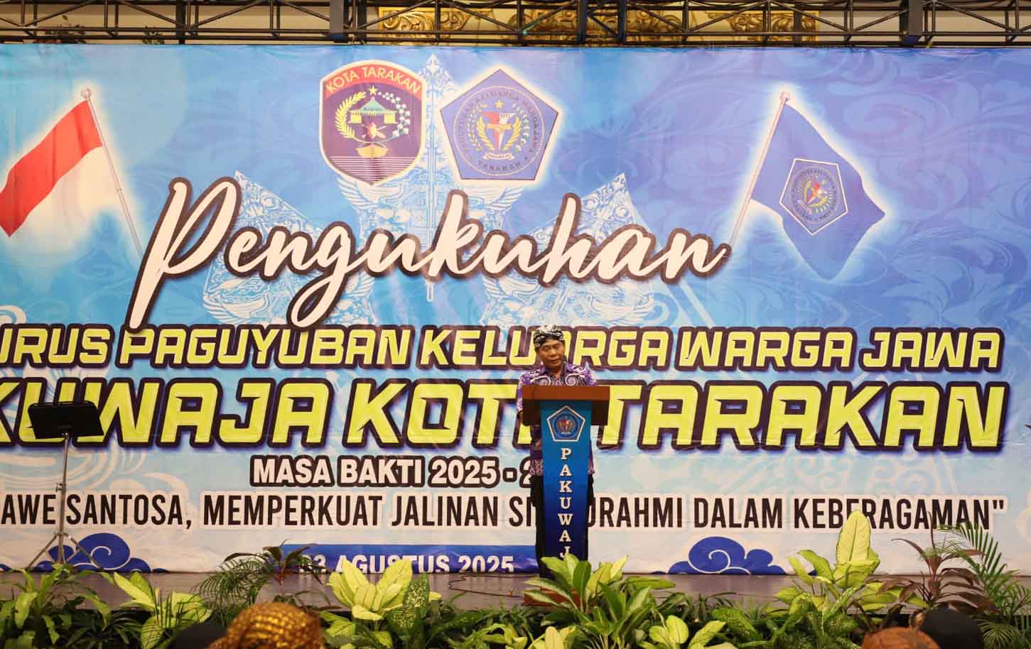 Gubernur Ajak Pakuwaja Tarakan Jaga Budaya dan Semangat Persatuan