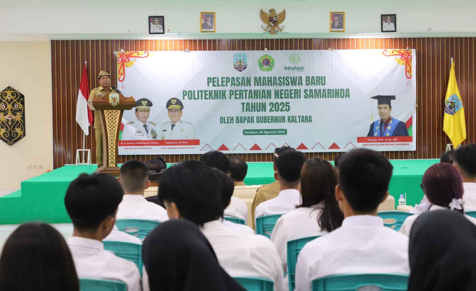 Lepas Calon Mahasiswa Politani Samarinda, Gubernur Pesan Bangun Pertanian Kaltara