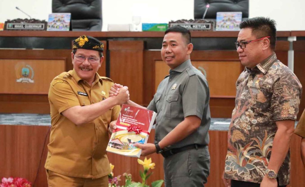 Wagub Sampaikan Nota Pengantar Ranperda RPJMD 2025-2029