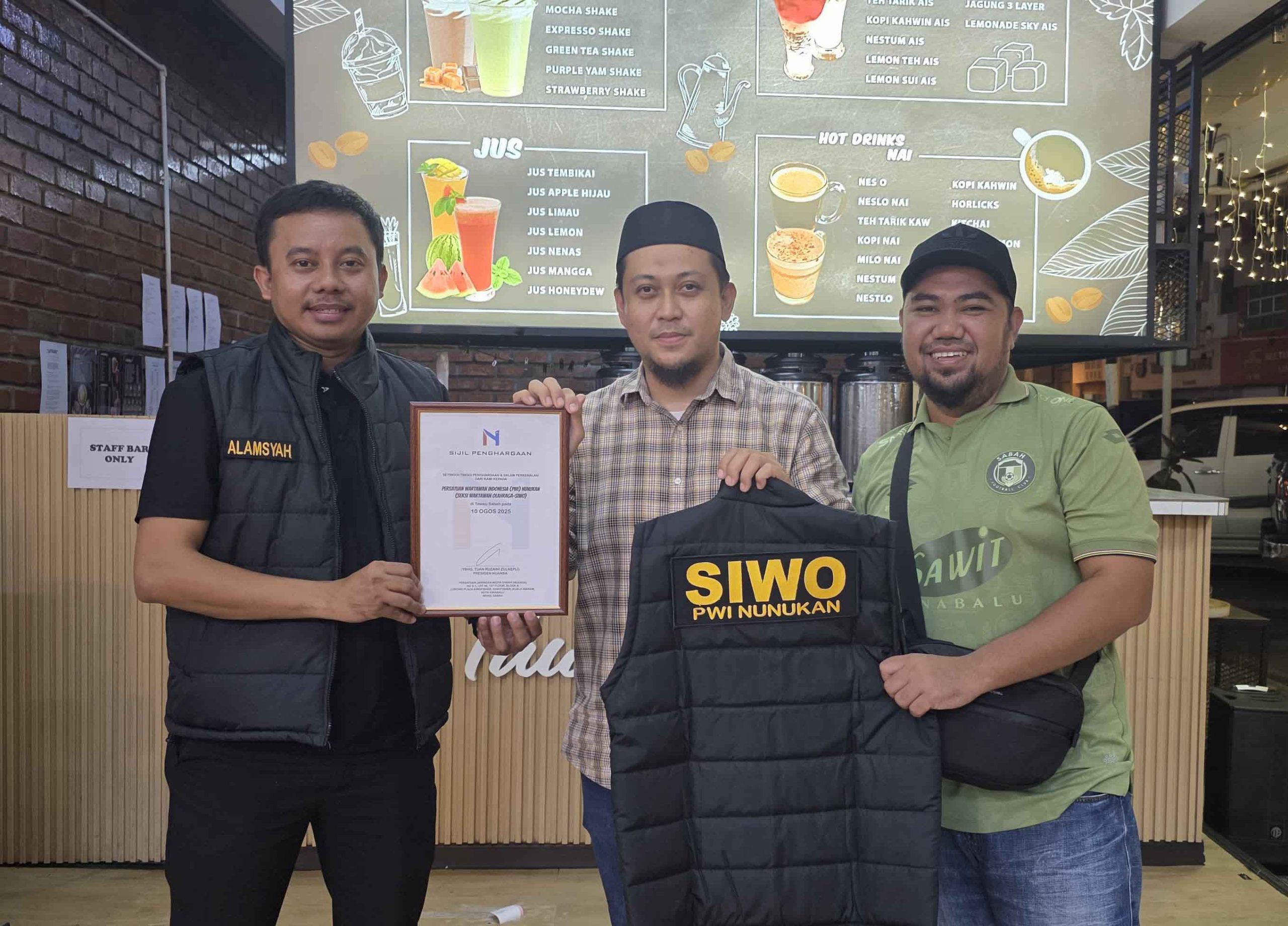 Perkuat Hubungan Bilateral, SIWO PWI Nunukan Undang Wartawan Malaysia Hadiri PORWADA II Kaltara.