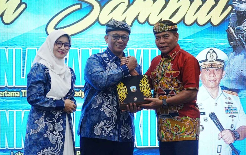 Hadiri Sertijab Komandan Lantamal XIII Tarakan, Gubernur Harapkan Sinergi Terus Terjalin