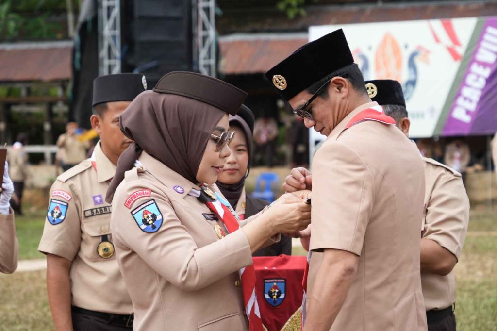 Hari Pramuka ke-64, Rahmawati Zainal Dorong Generasi Muda Menjadi Calon Pemimpin Bangsa