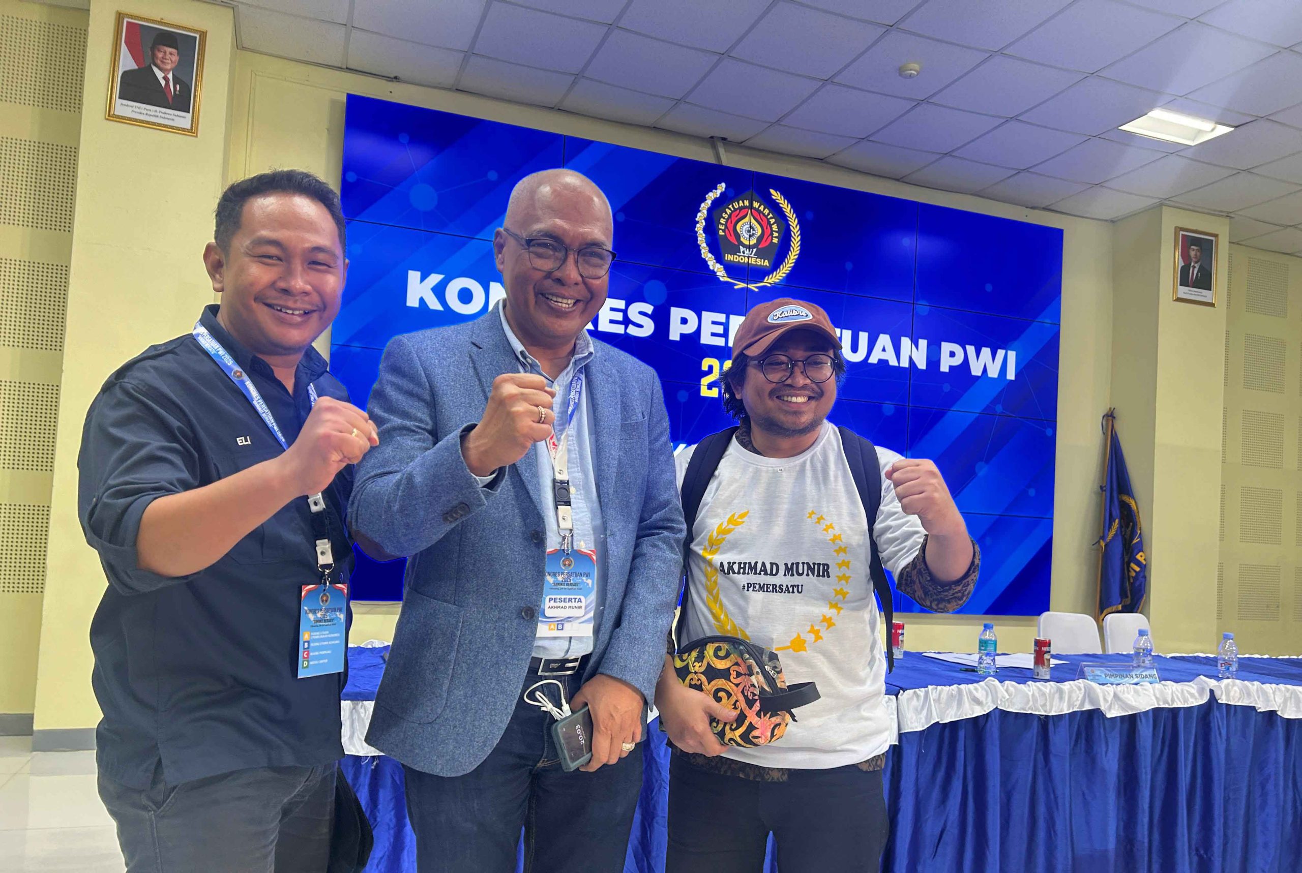 Kemenangan Telak Cak Munir, Perjuangan PWI Kaltara di Kongres Persatuan Wartawan Indonesia