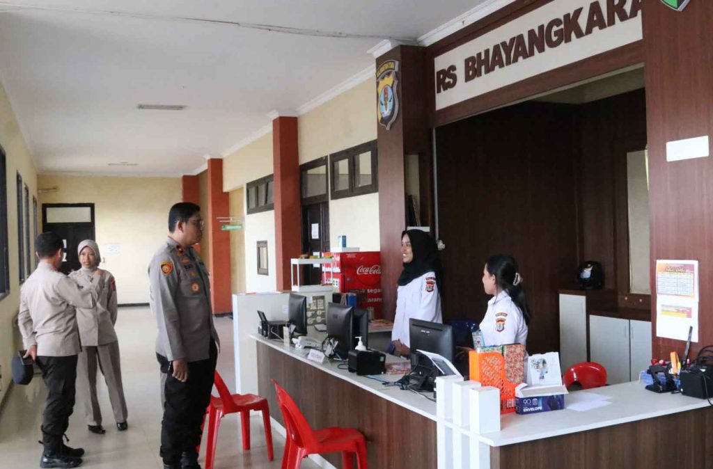 Kapolda Kaltara Kunjungi Rumkit Bhayangkara Tarakan, Tinjau Pelayanan Kesehatan Yang Ada