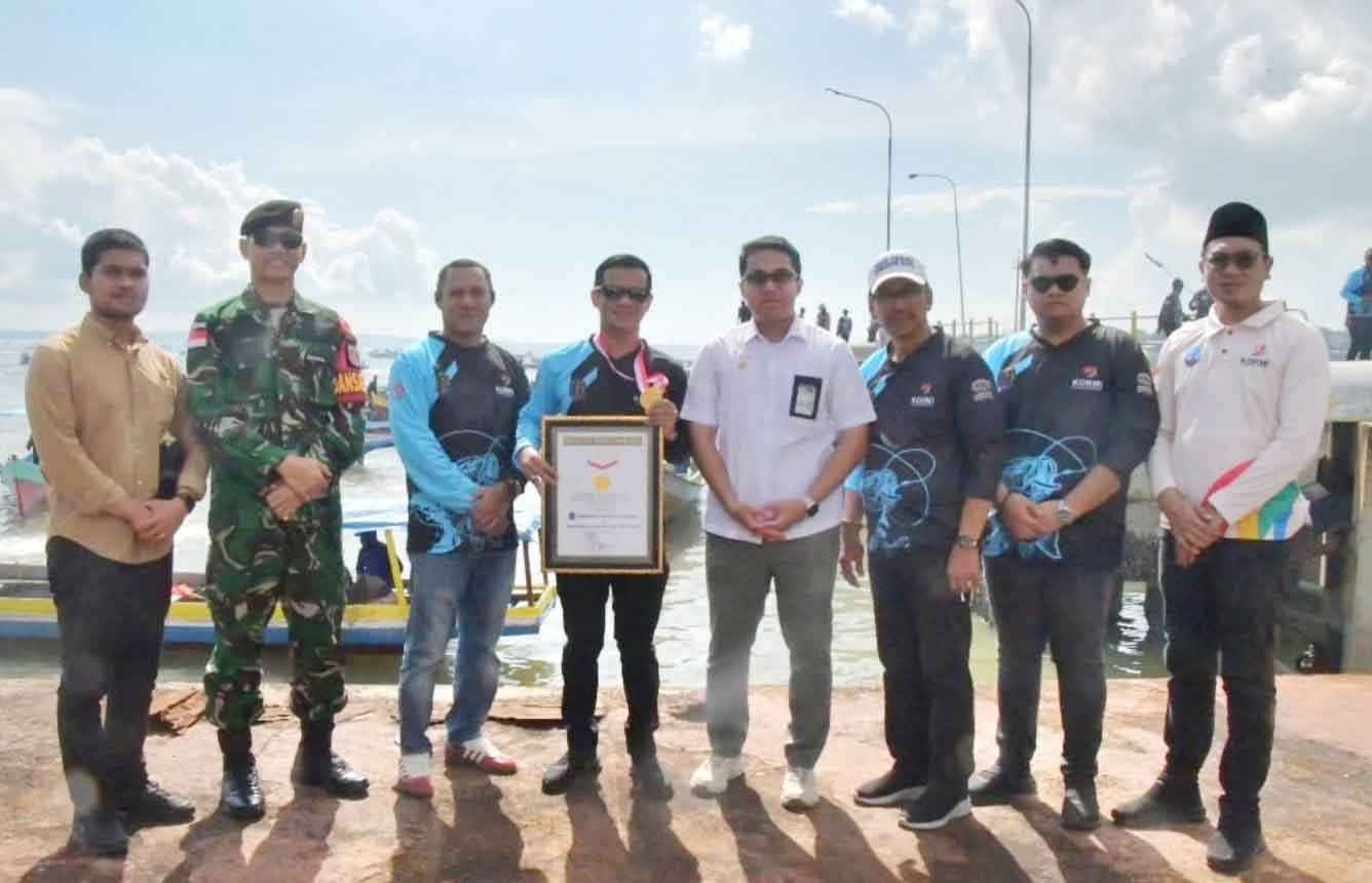 Rangkaian HUT Nunukan ke-26, Lomba Mancing Bupati Cup 2025 Pecahkan Rekor MURI