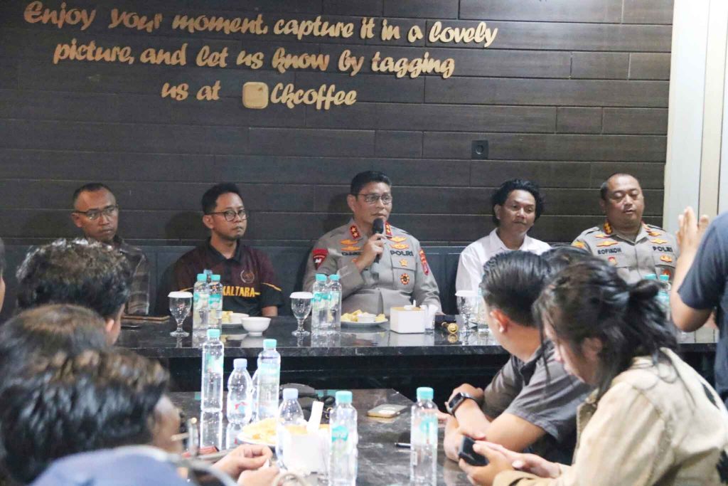 Kapolda Kaltara Gelar Pertemuan dengan Wartawan, Ajak Media Bersinergi