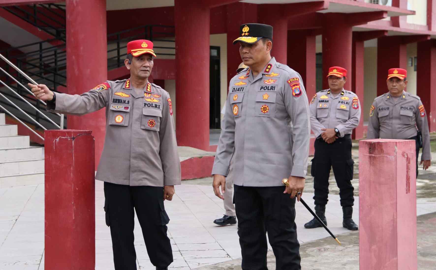 Kapolda Kaltara Tinjau Kondisi SPN Polda Kaltara di Malinau