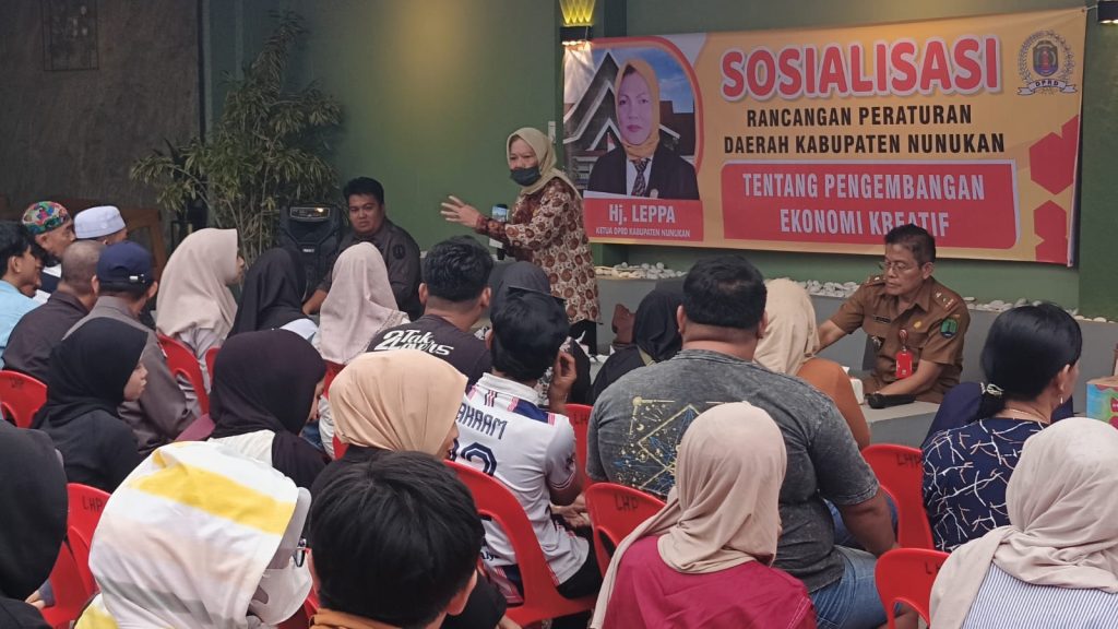 Dorong Potensi Daerah, DPRD Nunukan Sosialisasikan Ranperda Pengembangan Ekonomi Kreatif