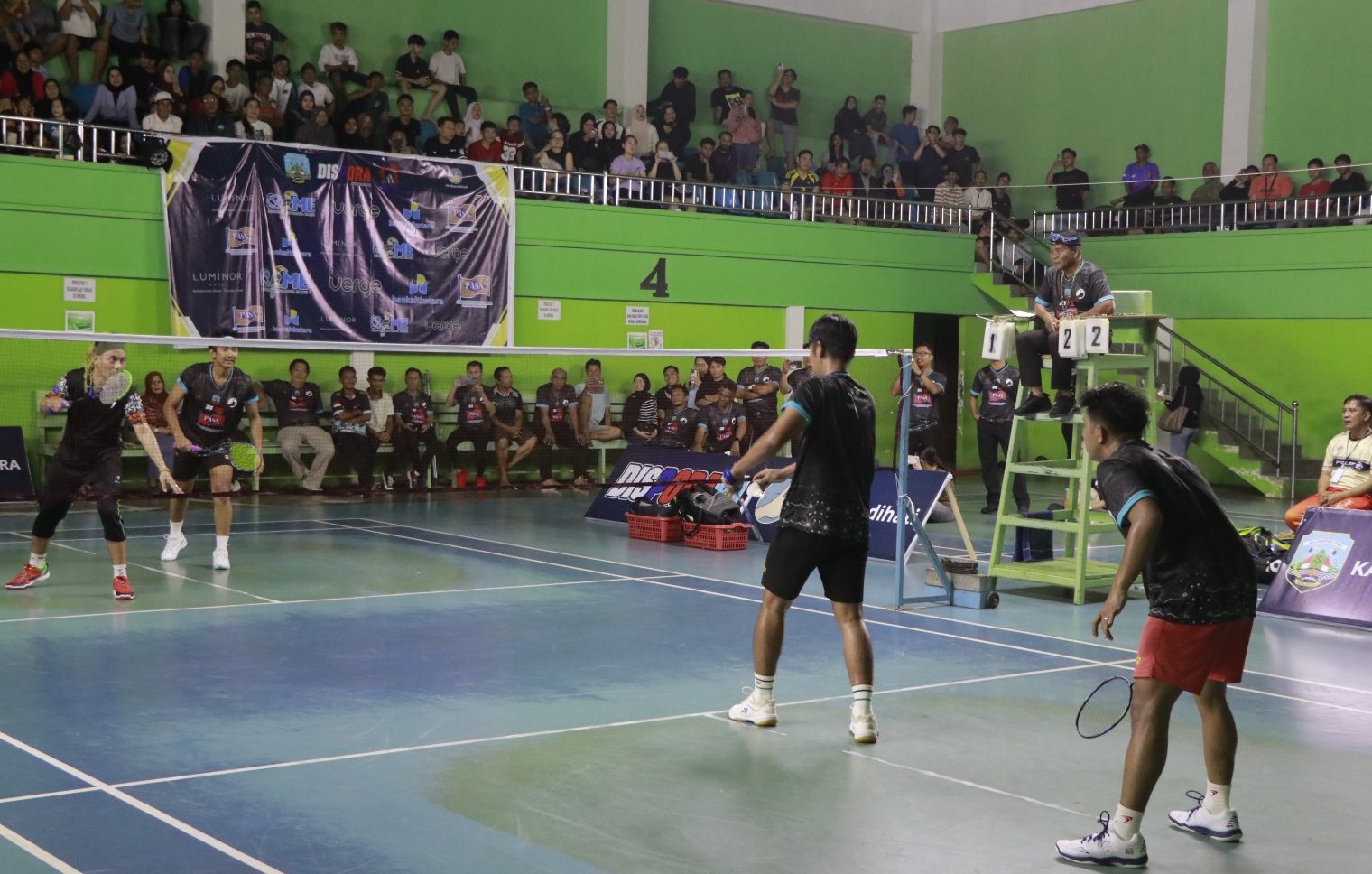 Gubernur Resmi Tutup Gelaran Kejuaraan Bulutangkis Piala Kaltara 2025