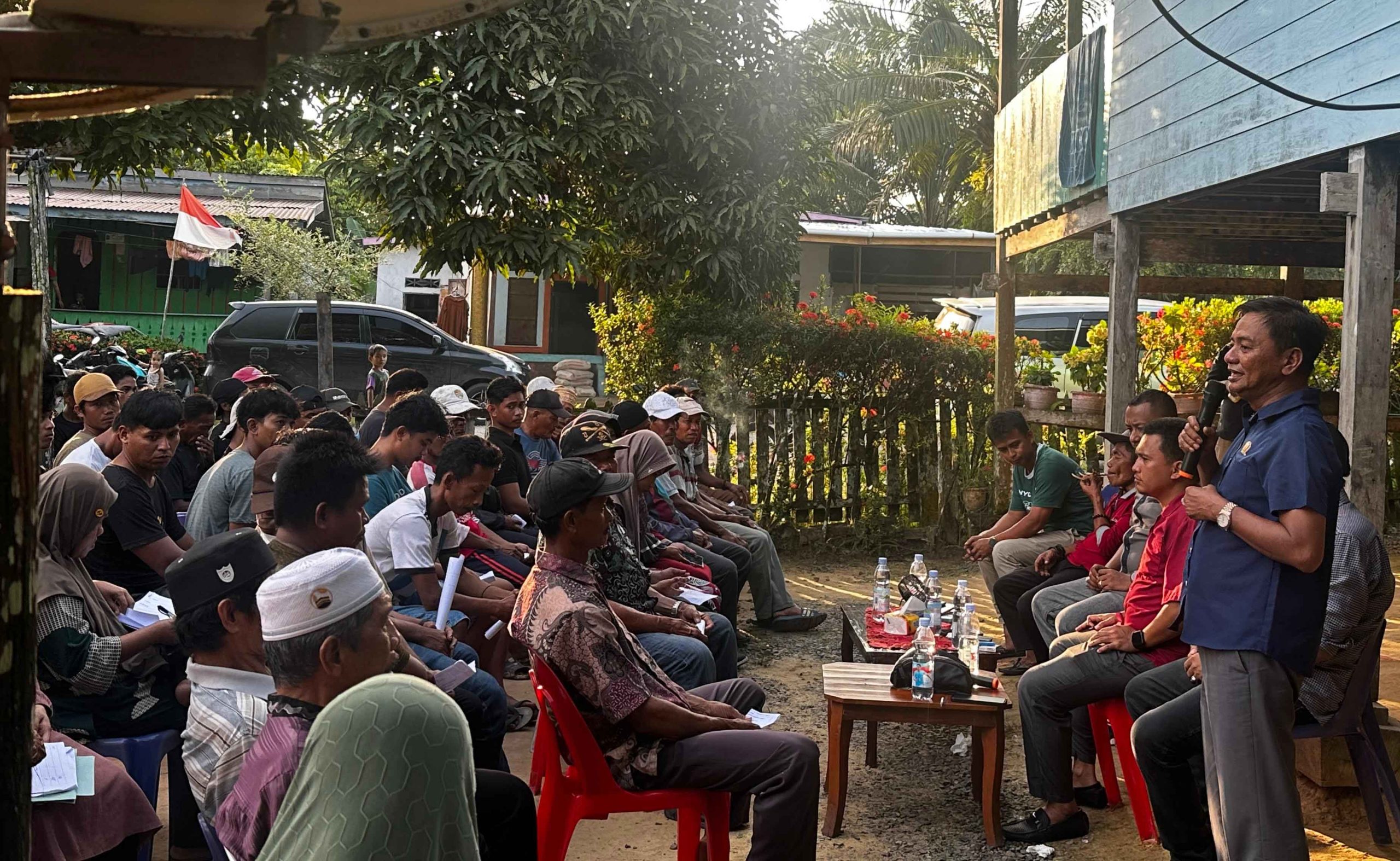 Tingkatkan Pemahaman Masyarakat, H. Firman Latif Sosialisasikan Perda Pembentukan dan Pengelolaan BUMDes di Sebatik