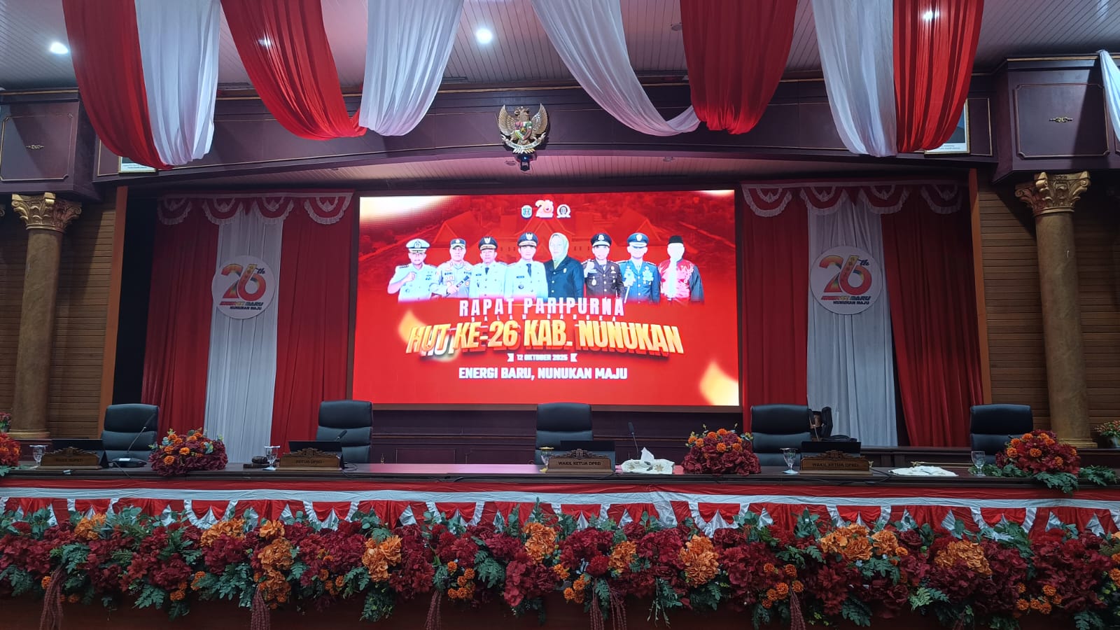 Besok HUT Kabupaten Nunukan Ke-26 Tahun 2025 Di Paripurnakan