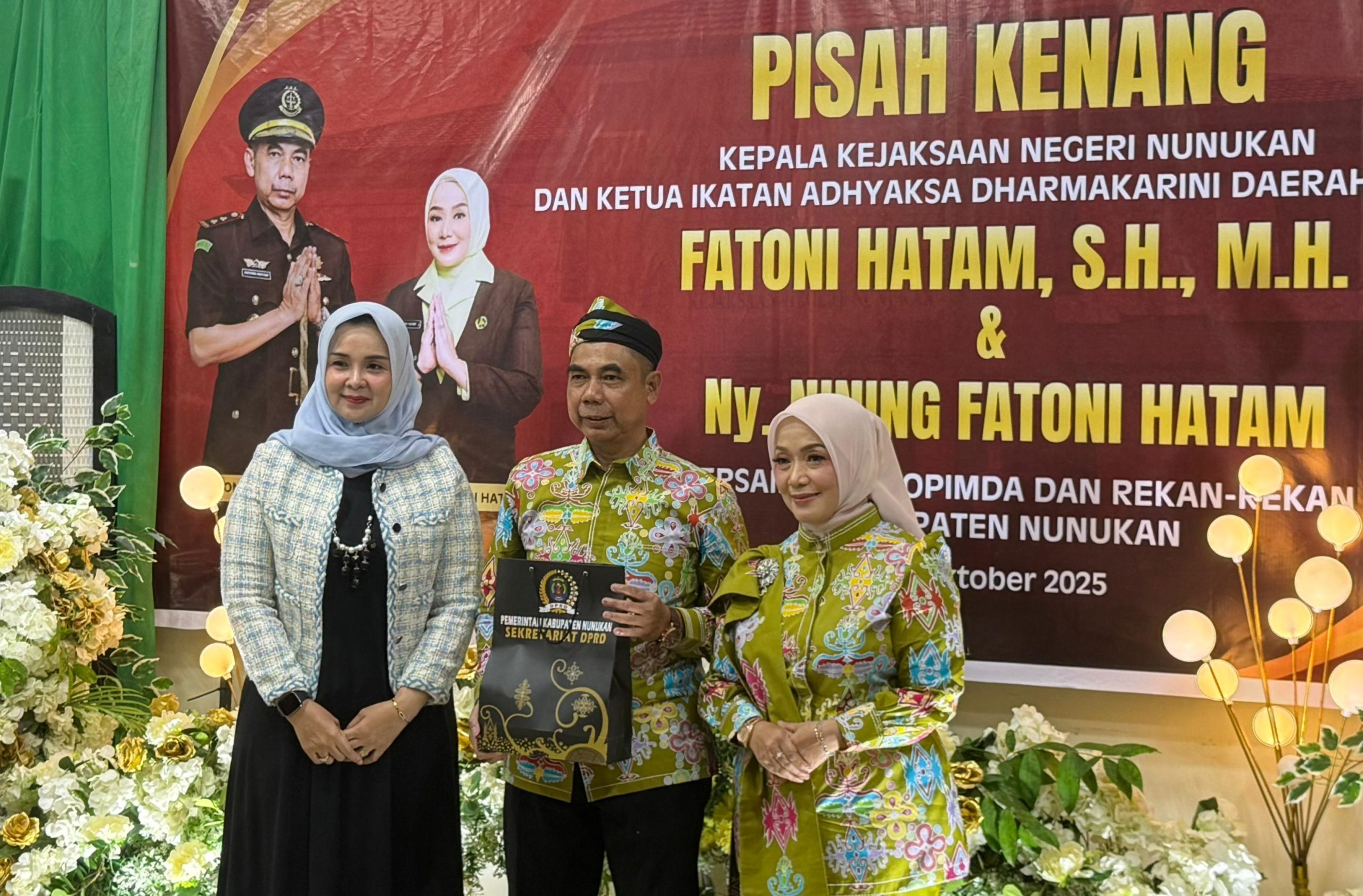 Wakil Ketua DPRD Hadiri Pisah Kenang Kajari Nunukan