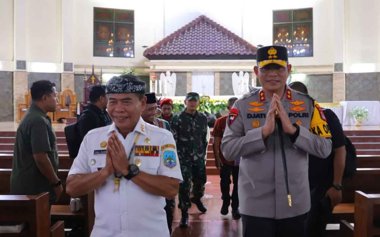 Pastikan Pelaksanaan Ibadah Lancar dan Penuh Khidmat, Kapolda Kaltara Tinjau Tempat Ibadah