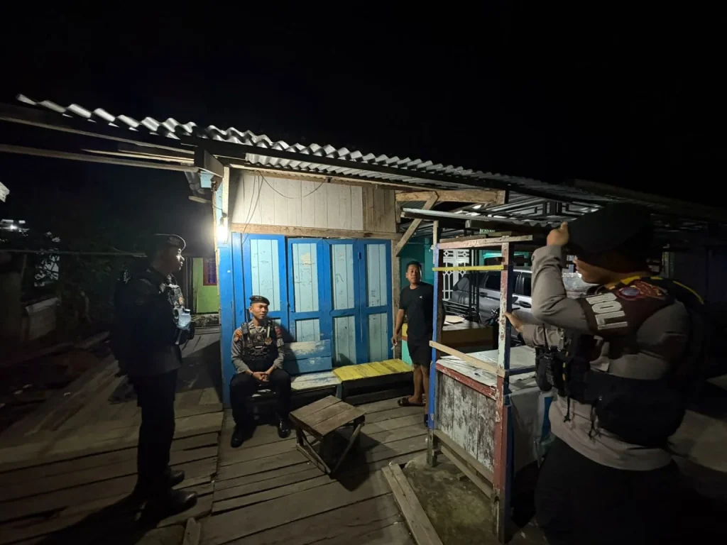 Jaga Situasi Tetap Aman dan Kondusif, Ditsamapta Polda Kaltara Patroli Dialogis