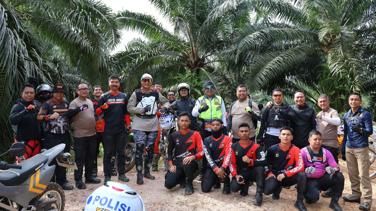 Pastikan Kaltara Aman, Kapolda Pimpin Patroli Roda Dua Hingga Ke Pedalaman