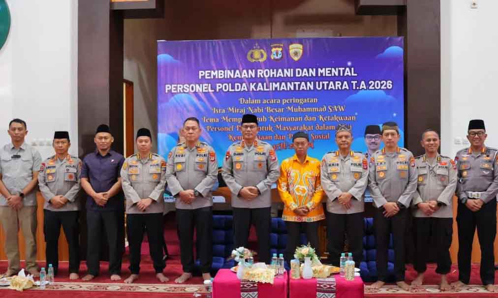 Isra Mi’aj Nabi Muhammad SAW, Polda Kaltara Teguhkan Keimanan dan Ketakwaan Personel Polri