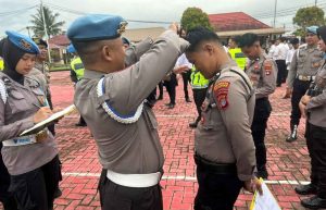 Propam Polda Kaltara Operasi Gaktibplin di Polresta Bulungan