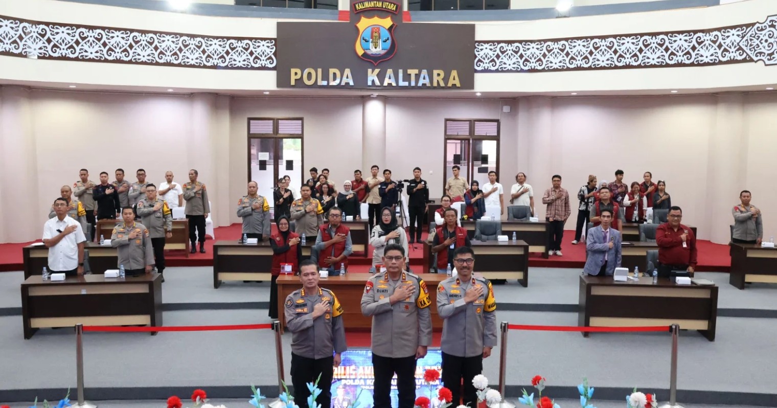 Rilis Akhir Tahun 2025, Polda Kaltara Paparkan Capaian Kinerja dan Penegakan Hukum