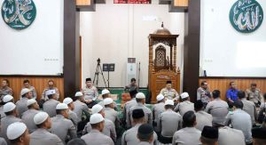 Binrohtal Fondasi Spiritual Pengabdian Tugas Kepolisian di Polda Kaltara