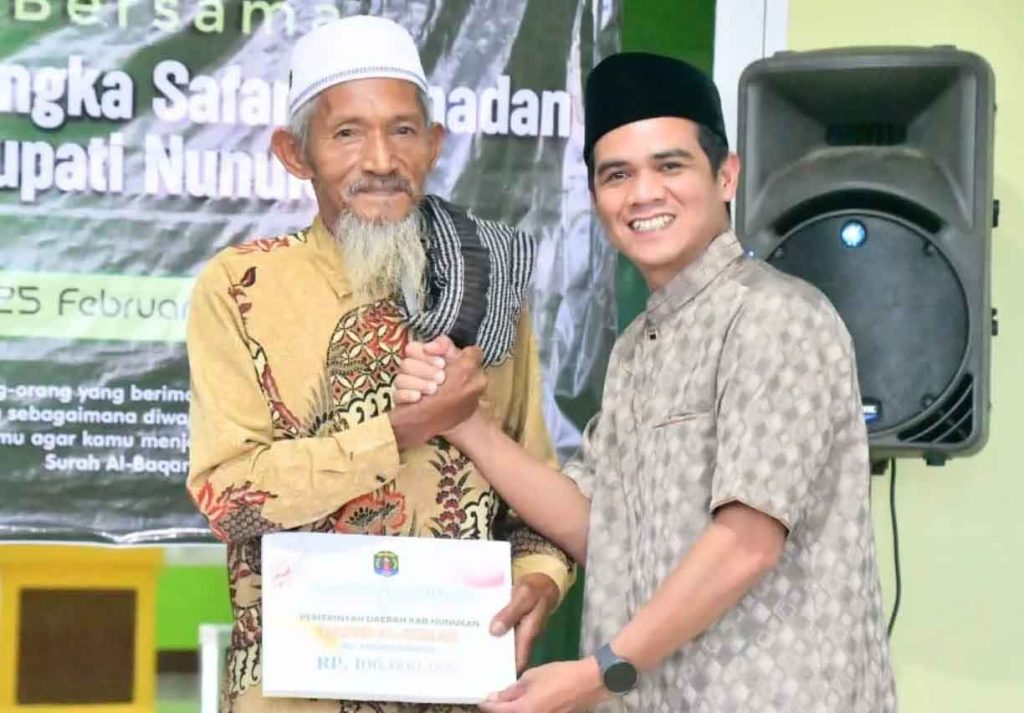 Safari Ramadhan 1447 H, Bupati Nunukan Serahkan Hibah Empat Masjid Di Lancang