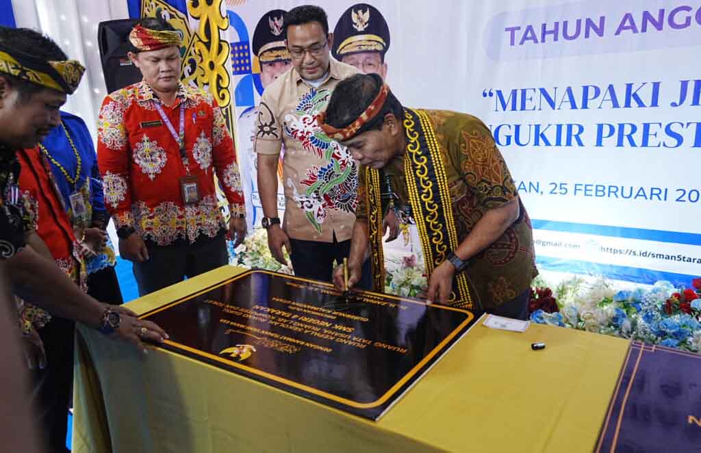 Gubernur Resmikan SMAN 5 dan Fasilitas Baru SMKN 4 Tarakan