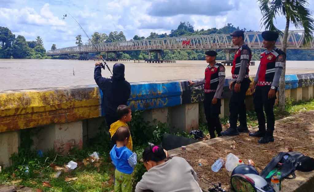 Jaga Kondusifitas dan Perkuat Keamanan di Pusat Keramaian, Polda Kaltara Patroli Dialogis di Tanjung Palas