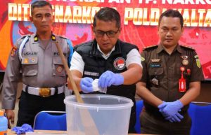 Polda Kaltara Musnahkan Narkoba Jenis Sabu Seberat 44,22 gram