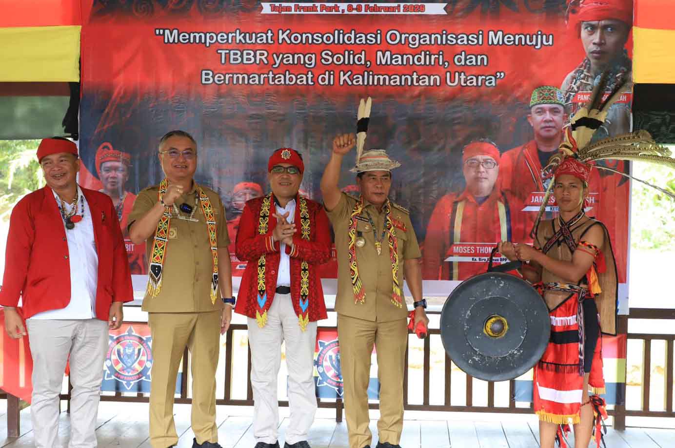Rapimwil TBBR Kaltara, Gubernur Dorong Sinergi Adat dan Pembangunan