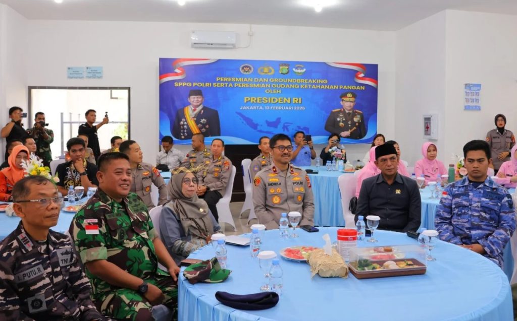 Peresmian dan Groundbreaking SPPG Polri serta Gudang Ketahanan Pangan