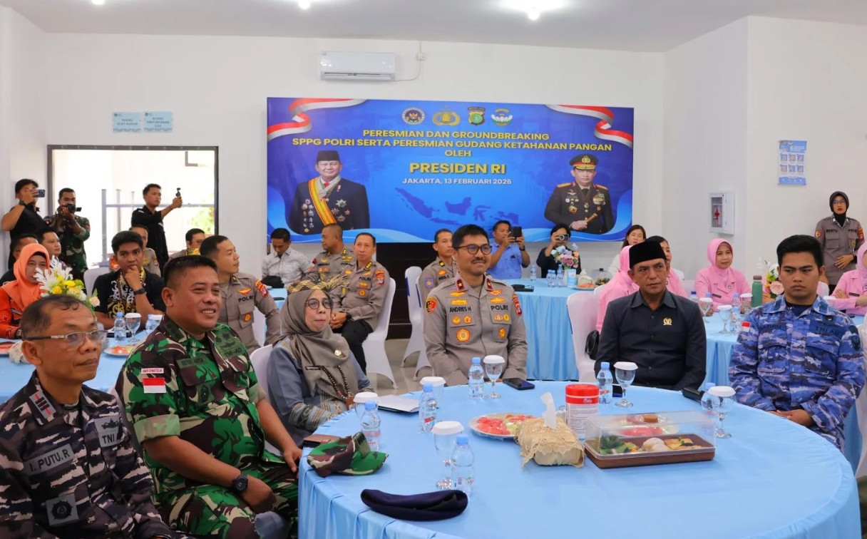 Peresmian dan Groundbreaking SPPG Polri serta Gudang Ketahanan Pangan