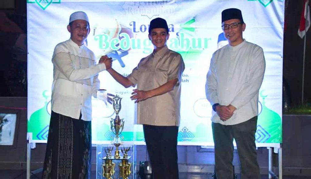 H. Irwan Sabri Lepas Peserta Lomba Beduk Sahur di Alun-Alun Nunukan