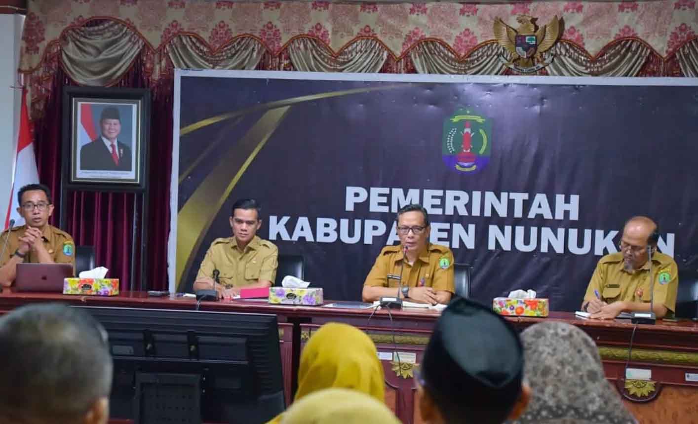 Rapat Koordinasi Pemkab Nunukan Pastikan Stok BBM dan LPG Aman Saat Lebaran